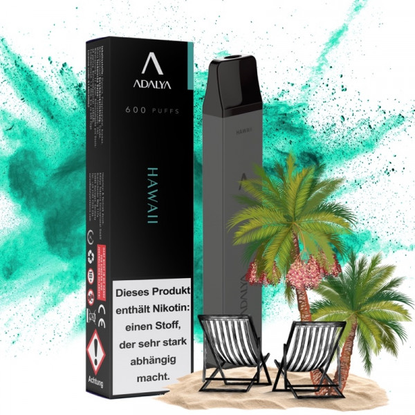 Adalya Vapes - Hawaii - E-Shisha 600 Züge