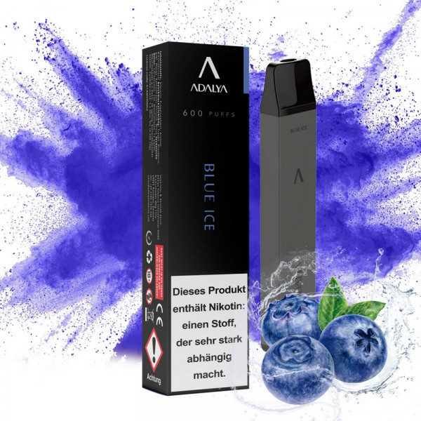 Adalya Vapes - Blue Ice - E-Shisha 600 Züge