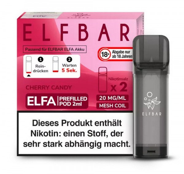 Elfbar ELFA Prefiiled Pod - Cherry (2Stk)