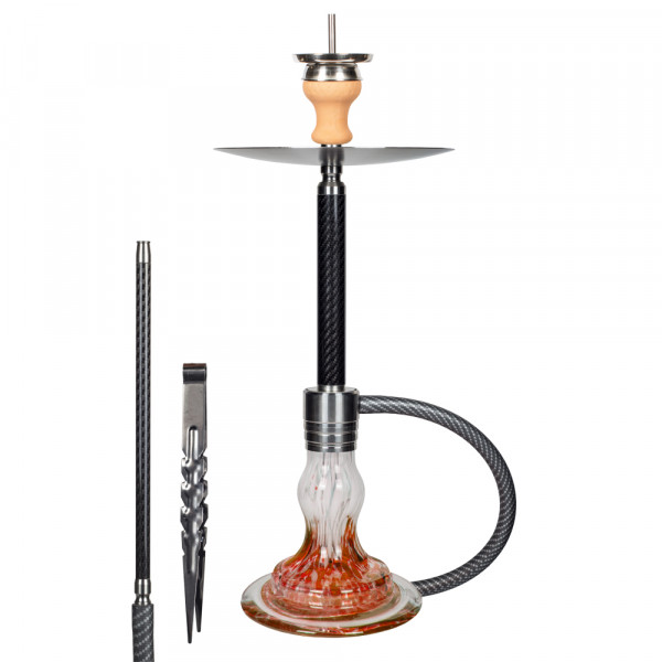 Secret Hookah - Carbon Cave Red