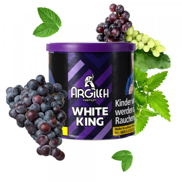 Argileh Tabak 200 g - White King