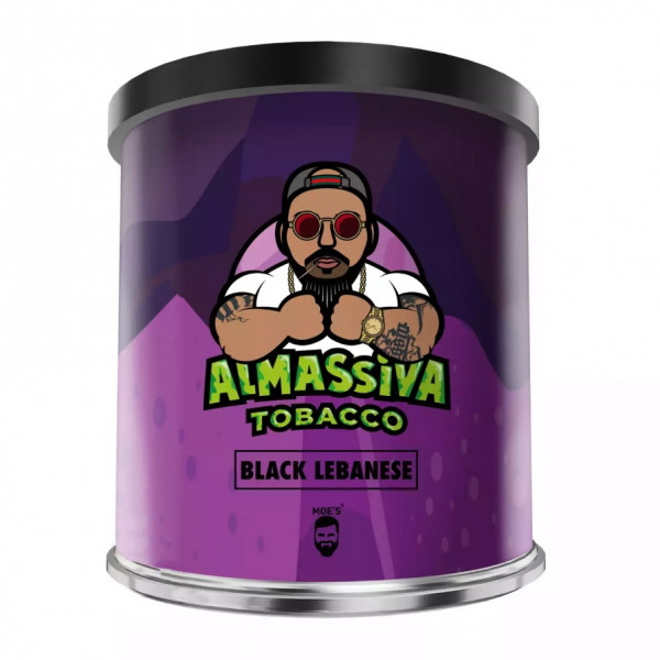 AlMassiva Black Lebanese Tabak 200g