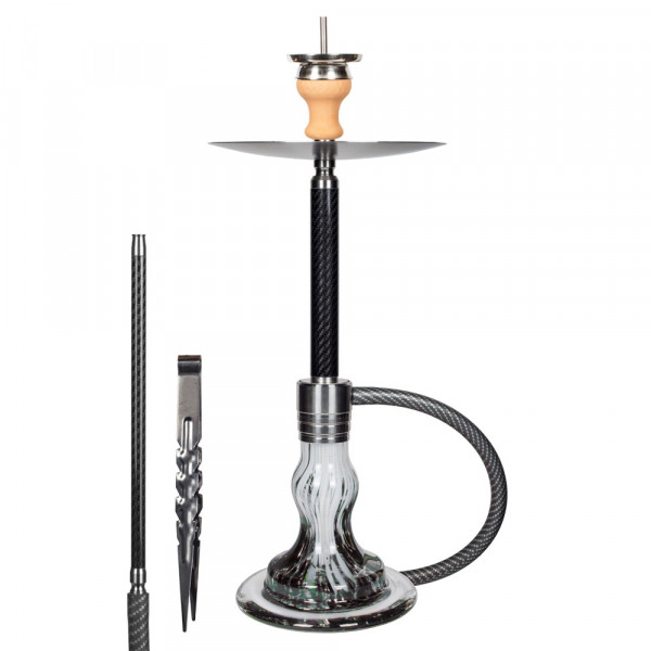 Secret Hookah - Carbon Cave Green Black