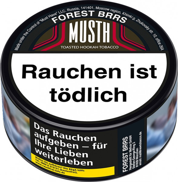 Must H Tabak - Forest Brrs 25g