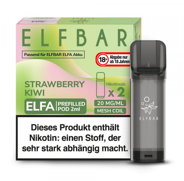 Elfbar ELFA Prefiiled Pod - Strawberry Kiwi (2Stk)