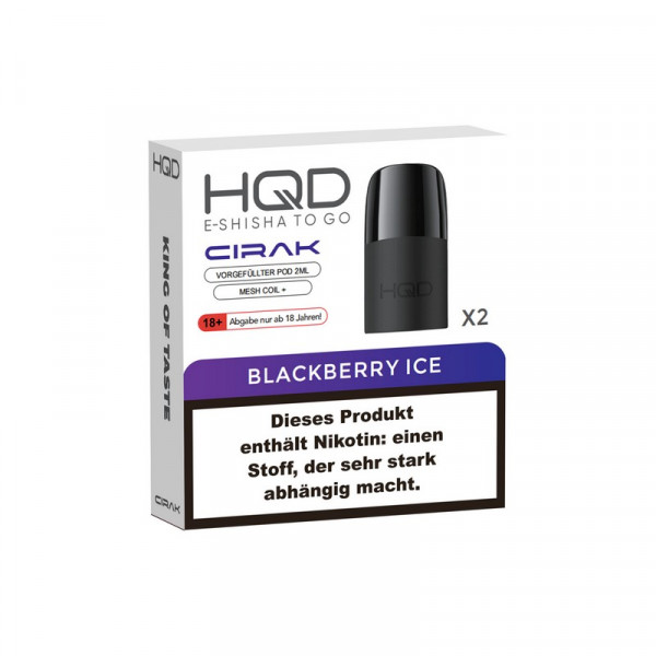 HQD Cirak Prefilled Pod Blackberry Ice (2Stk)