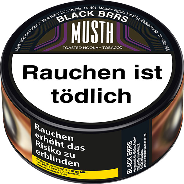 Must H Tabak - Black Brrs 25g