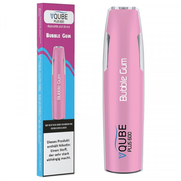 VQube E-Shisha Vape - Bubble Gum 600er