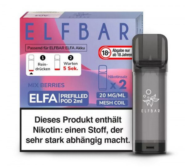 Elfbar ELFA Prefiiled Pod - Mix Berries (2Stk)