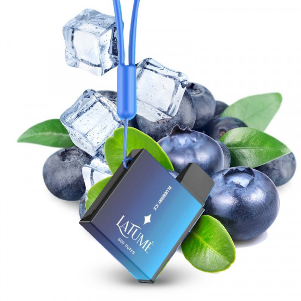 La Fume Vape Cuatro - Blueberry Ice E-Shisha 600 Züge