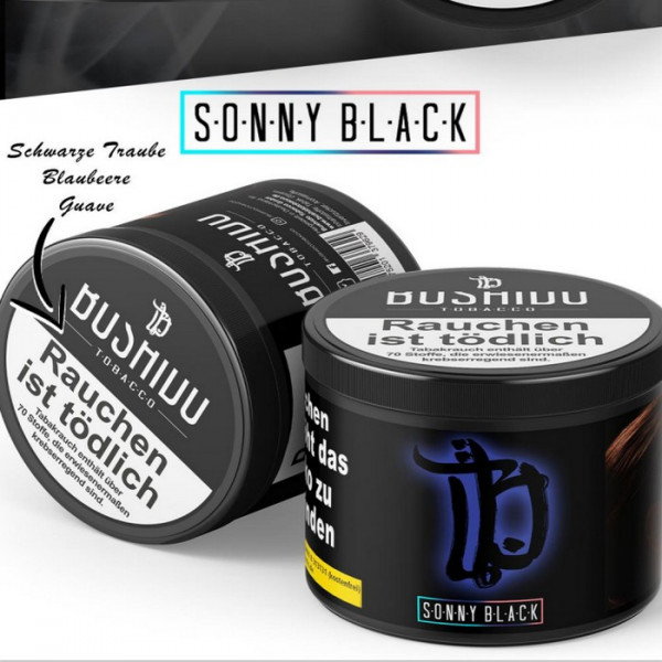 Bushido Tabak - Sonny Black 200 g