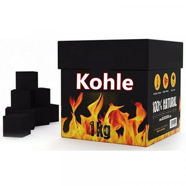 Shisha Kohle 1 Kg - Prämienartikel Gratis