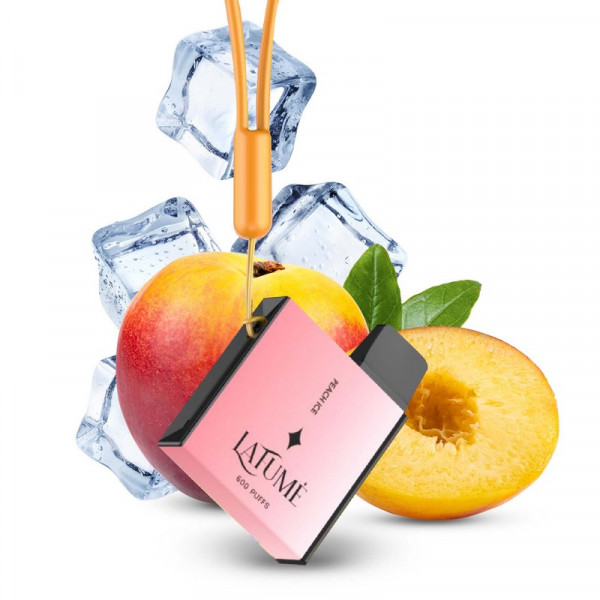 La Fume Vape Cuatro - Peach Ice E-Shisha 600 Züge